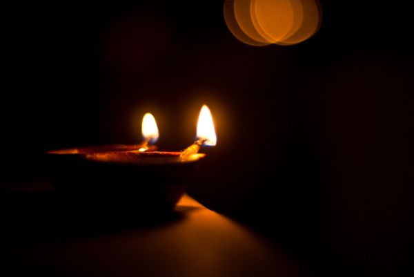 Brass Diya Gift Set