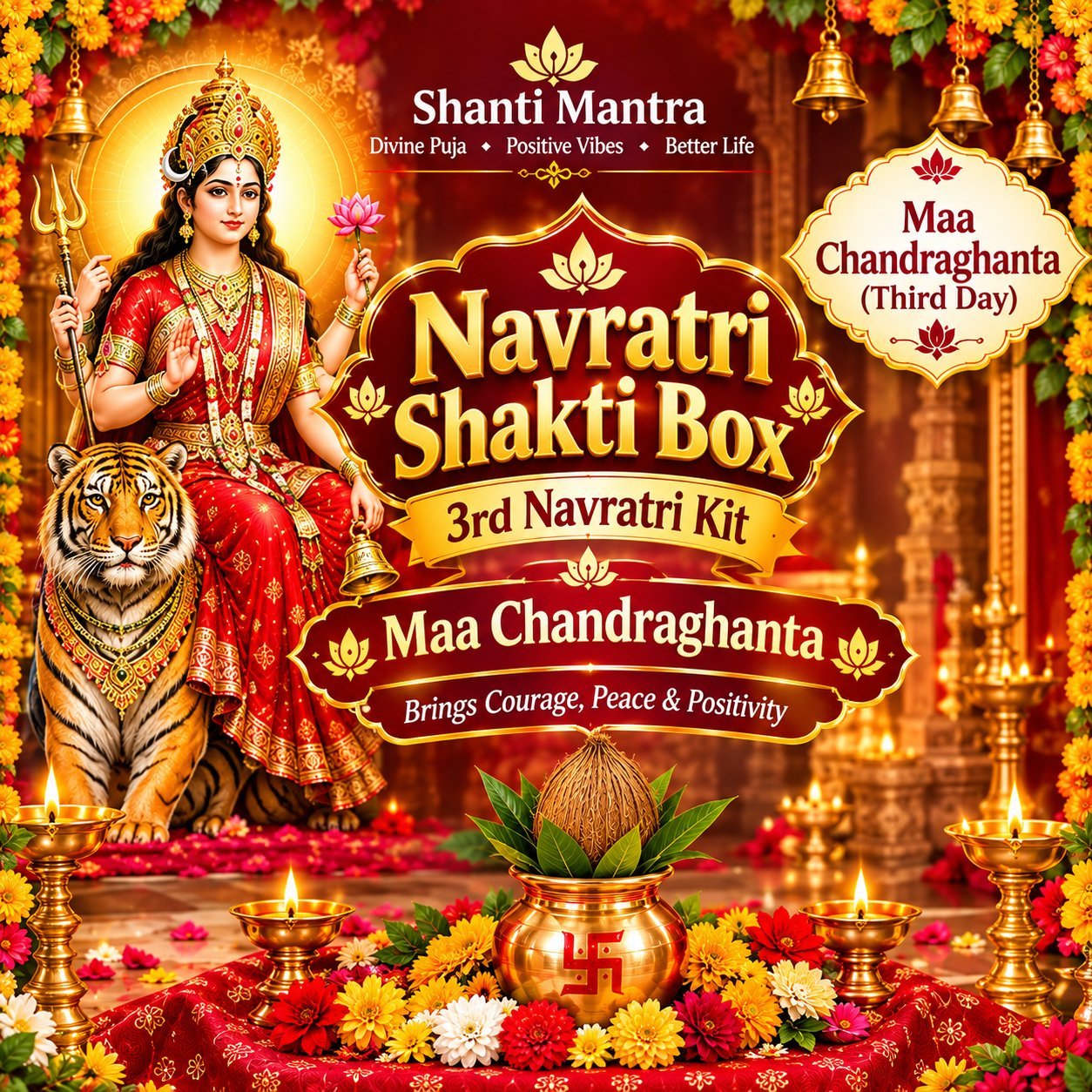 Navratri Shakti Box - Day 3: Maa Chandraghanta