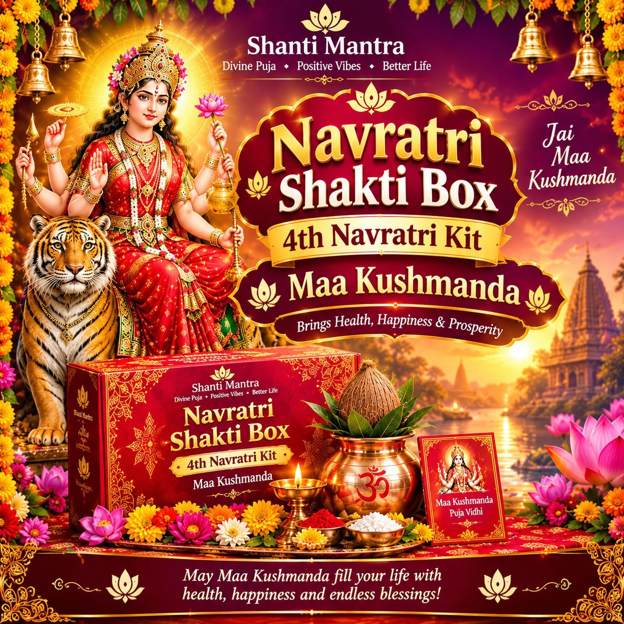 Navratri Shakti Box - Day 4: Maa Kushmanda