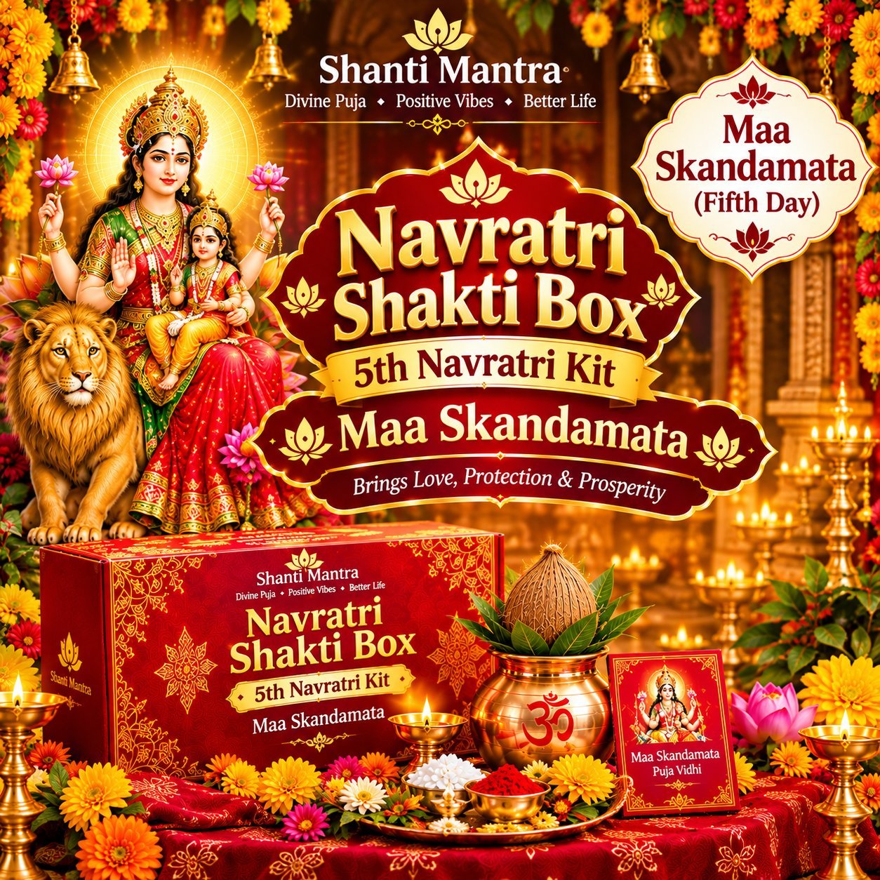 Navratri Shakti Box - Day 5: Maa Skandamata